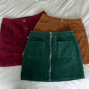 Corduroy Skirt ✨BUNDLE✨